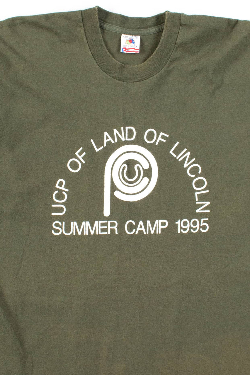 Vintage Land Of Lincoln Summer Camp T-Shirt (1995)
