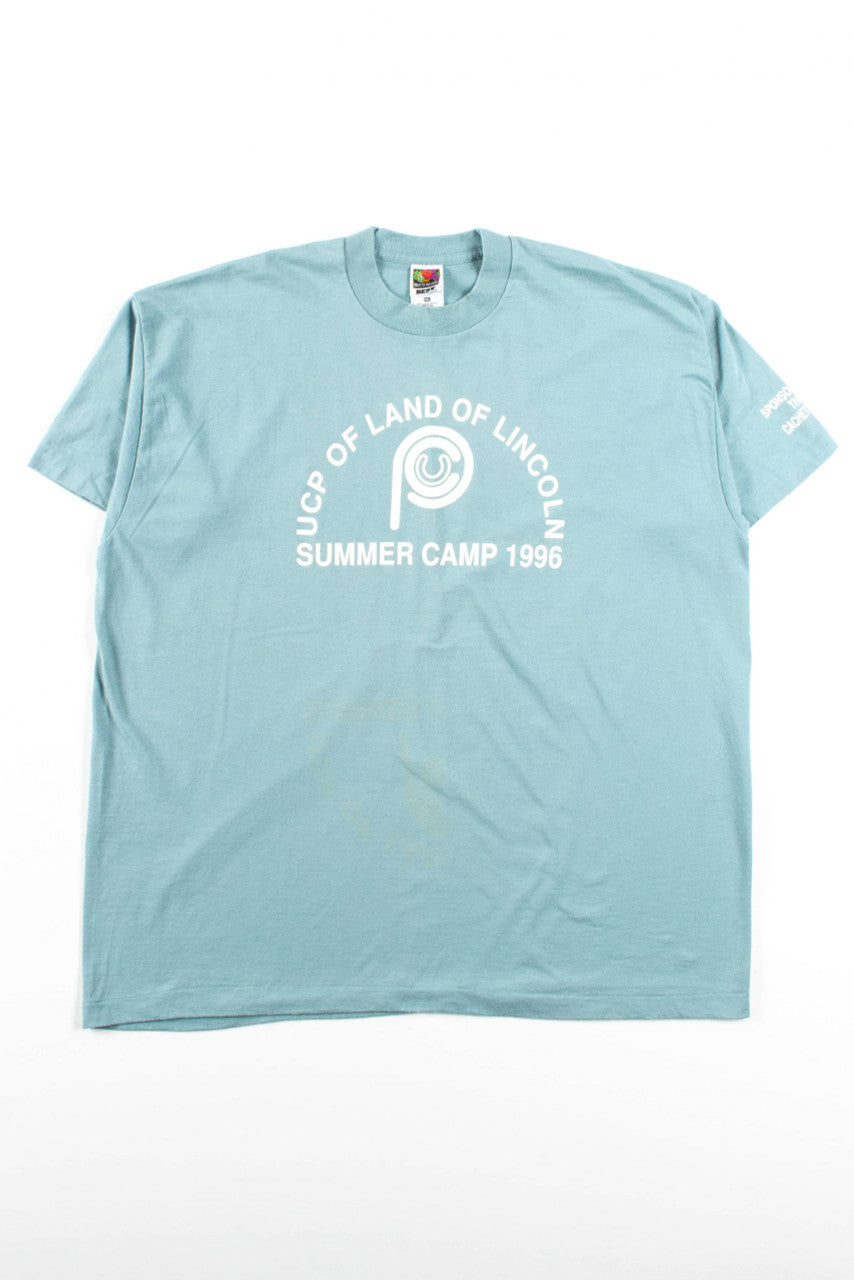 Vintage Land Of Lincoln Summer Camp T-Shirt (1996)