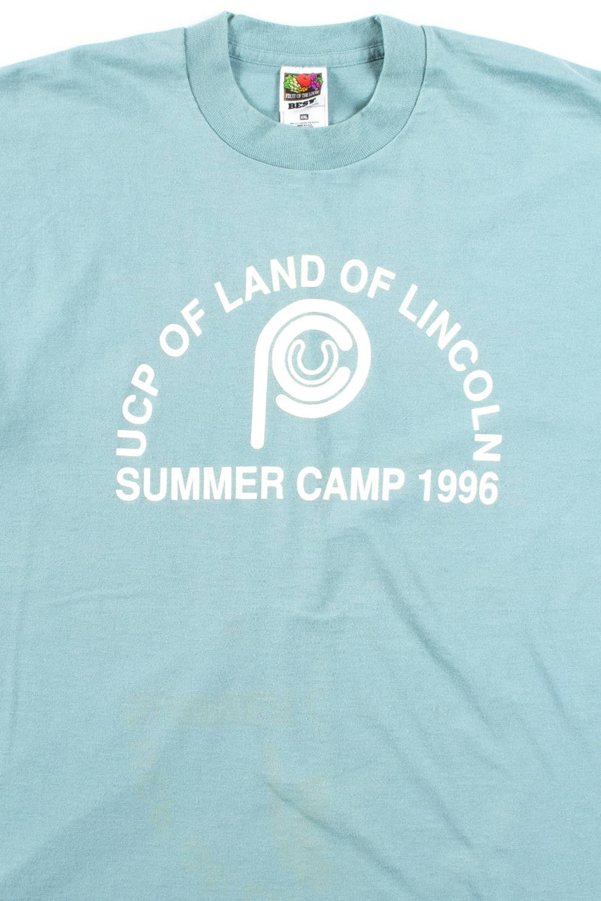 Vintage Land Of Lincoln Summer Camp T-Shirt (1996)