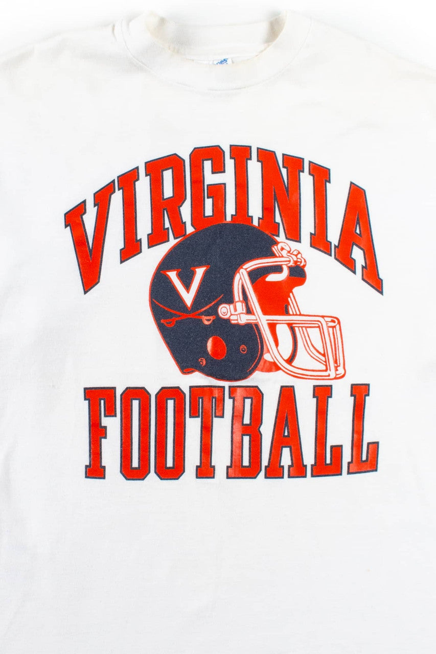 Vintage University Of Virginia Football T-Shirt
