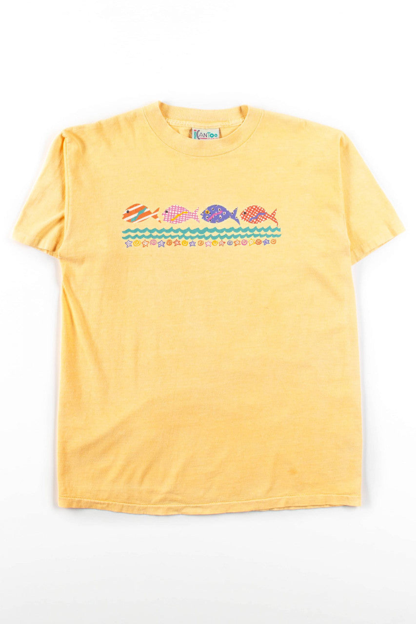 Vintage Fish Stripe T-Shirt