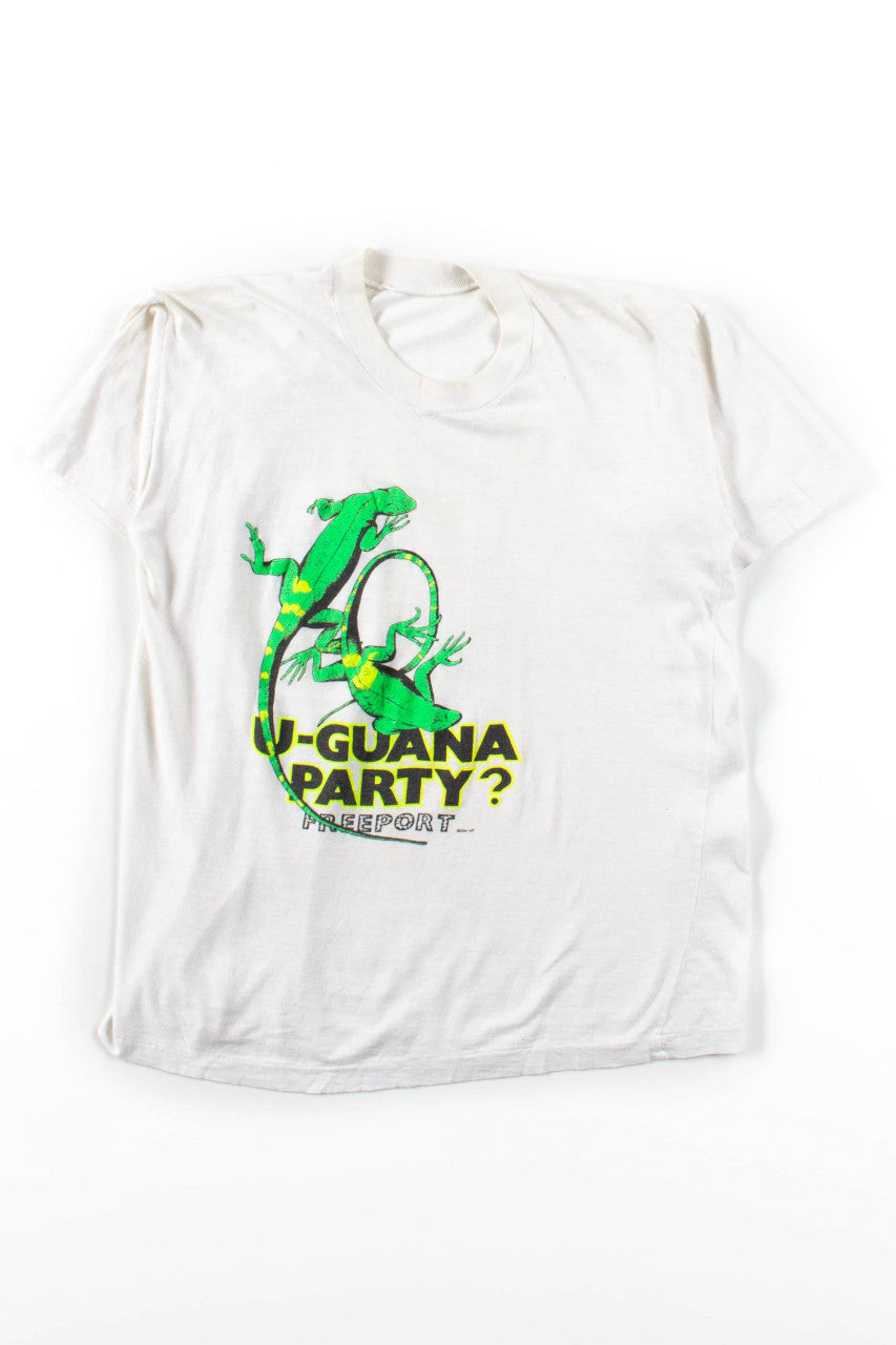 U-Guana Party? Vintage T-Shirt