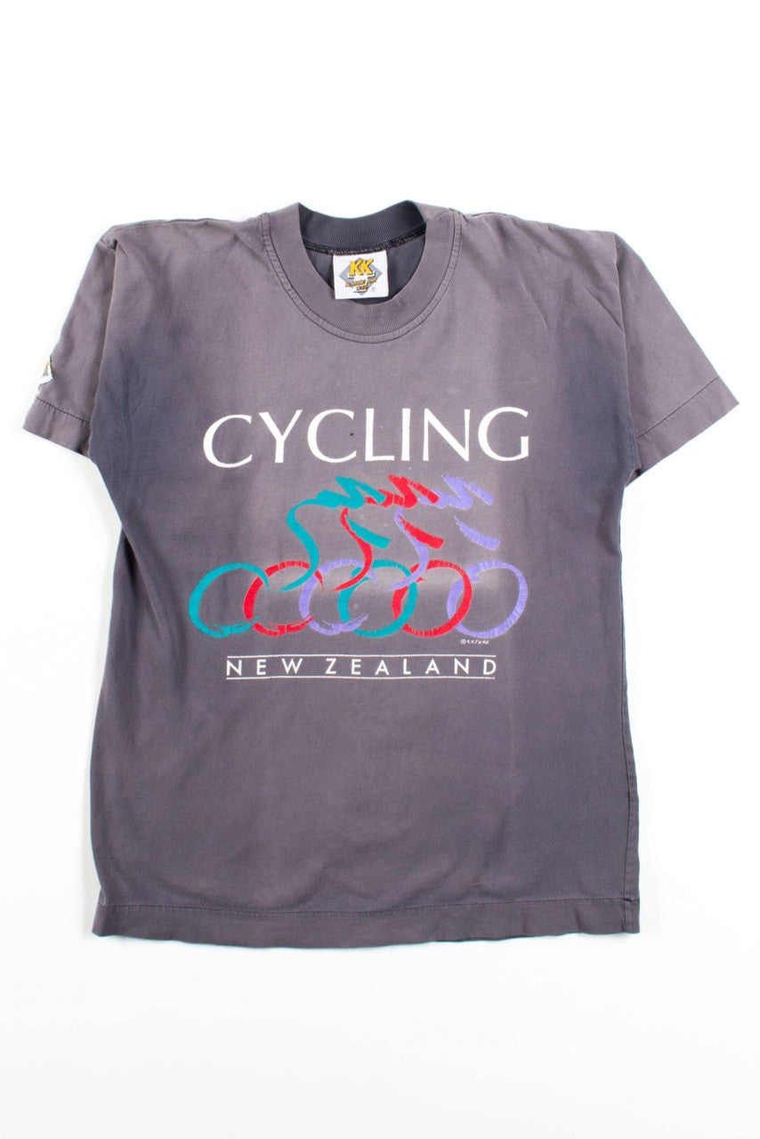 Vintage Cycling New Zealand T-Shirt (1992)