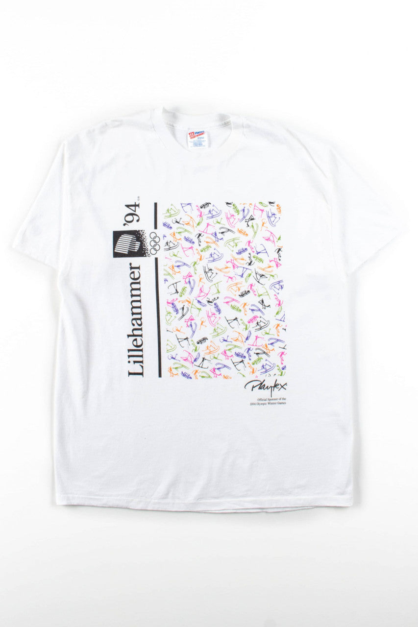 Vintage Lillehammer Winter Olympics T-Shirt (1994)