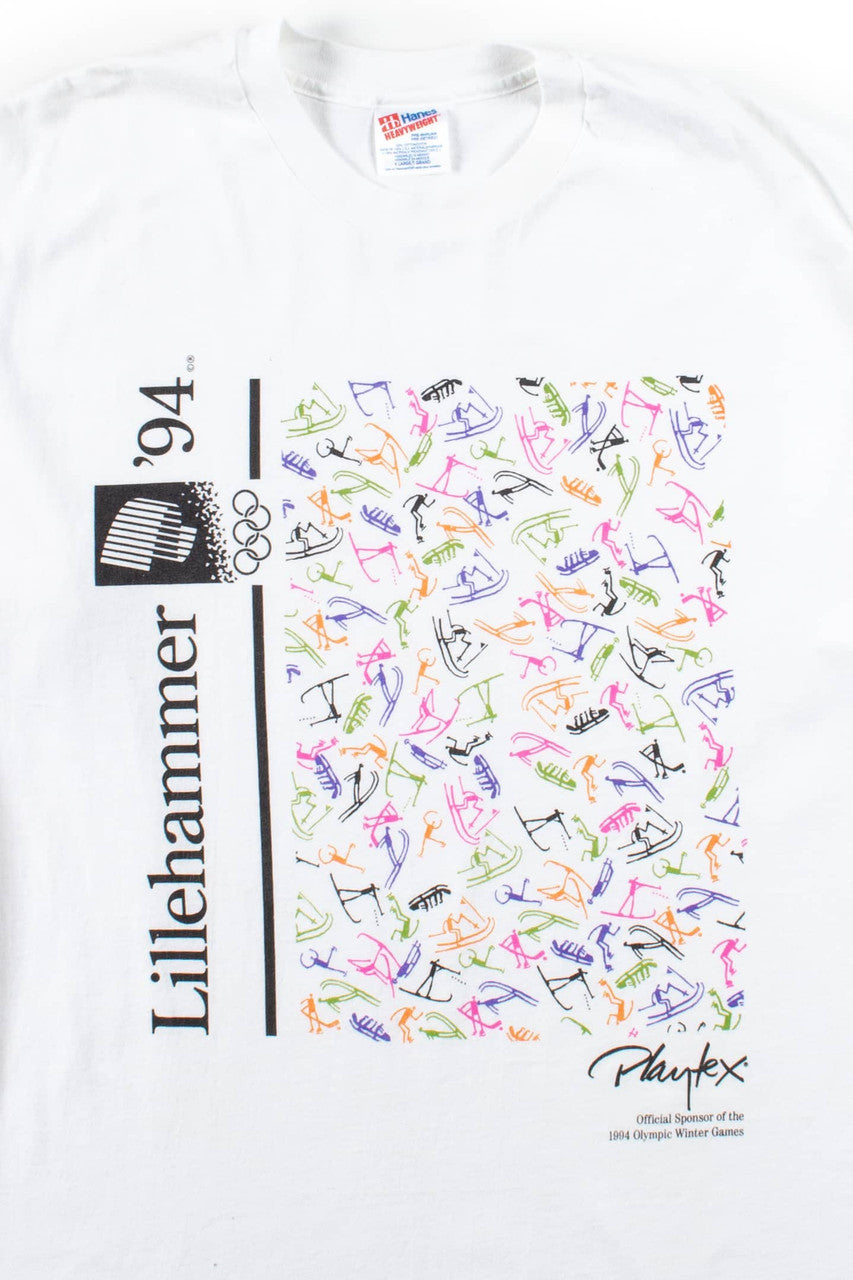Vintage Lillehammer Winter Olympics T-Shirt (1994)