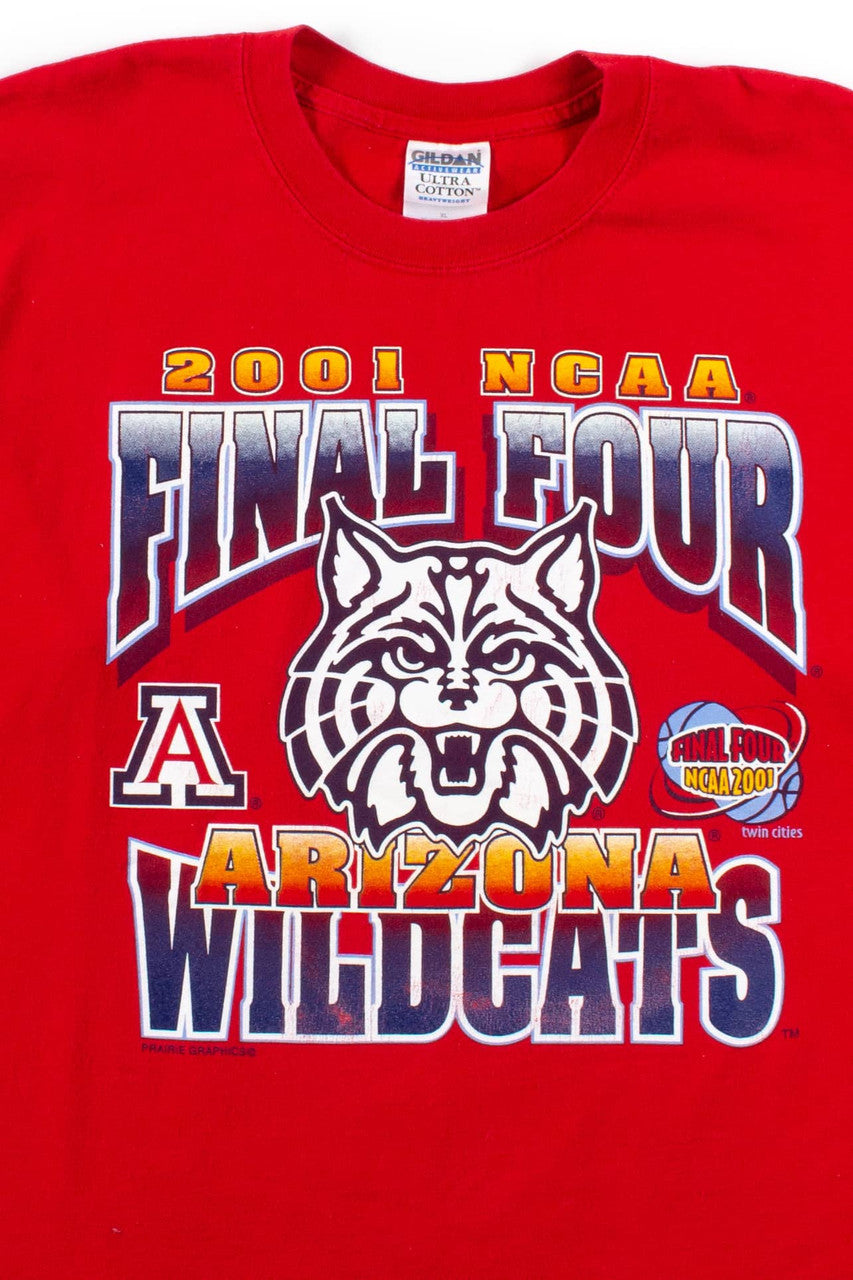 Arizona Wildcats Final Four T-Shirt (2001)