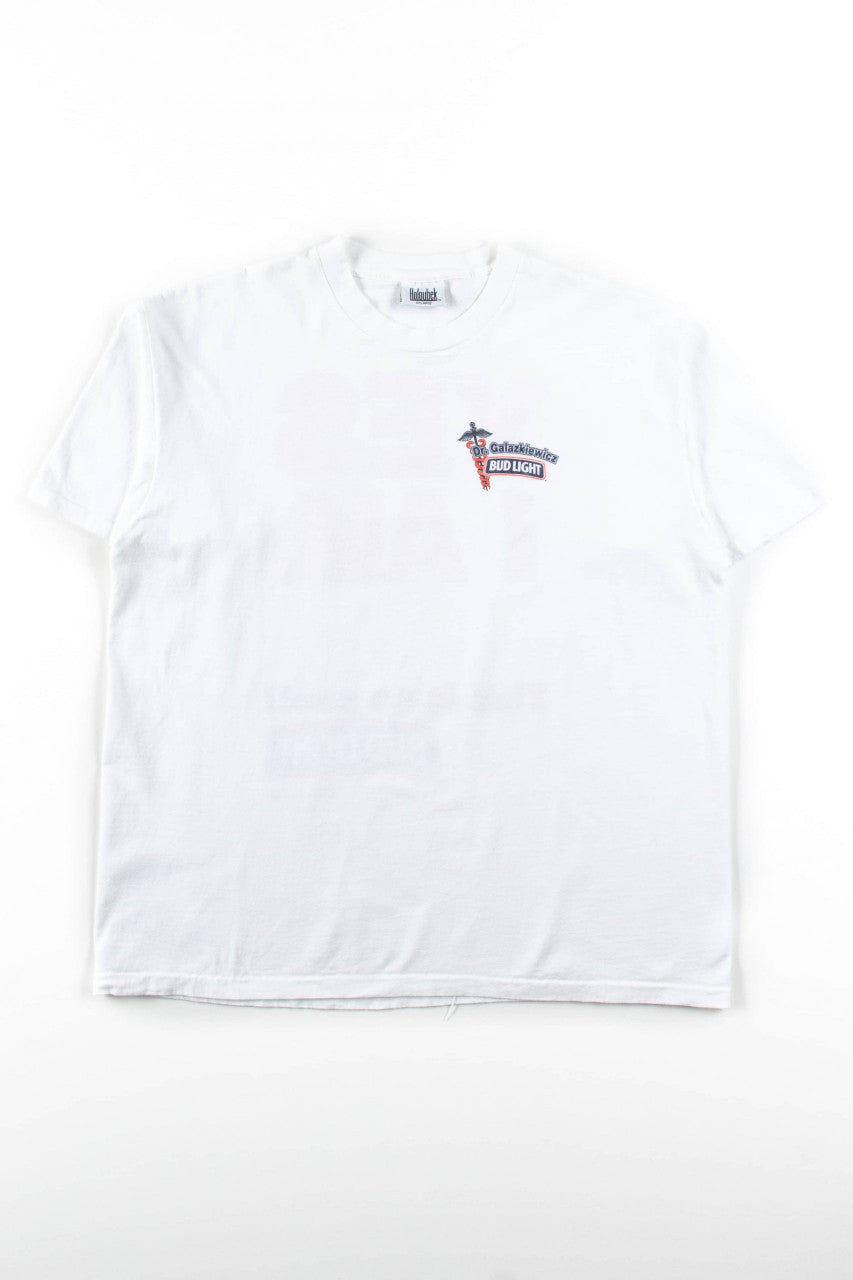 Vintage Dr. Galazkiewicz Bud Light T-Shirt (1994)