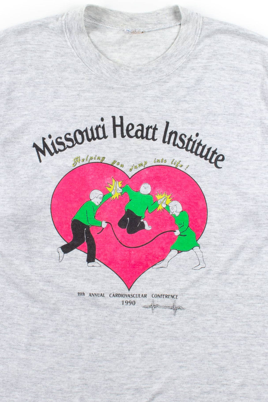 Missouri Heart Institute Vintage T-Shirt (1990)