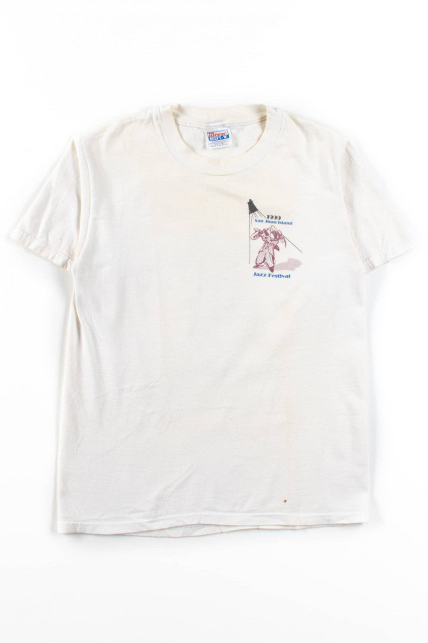 Vintage San Juan Island Jazz Festival T-Shirt (1999)