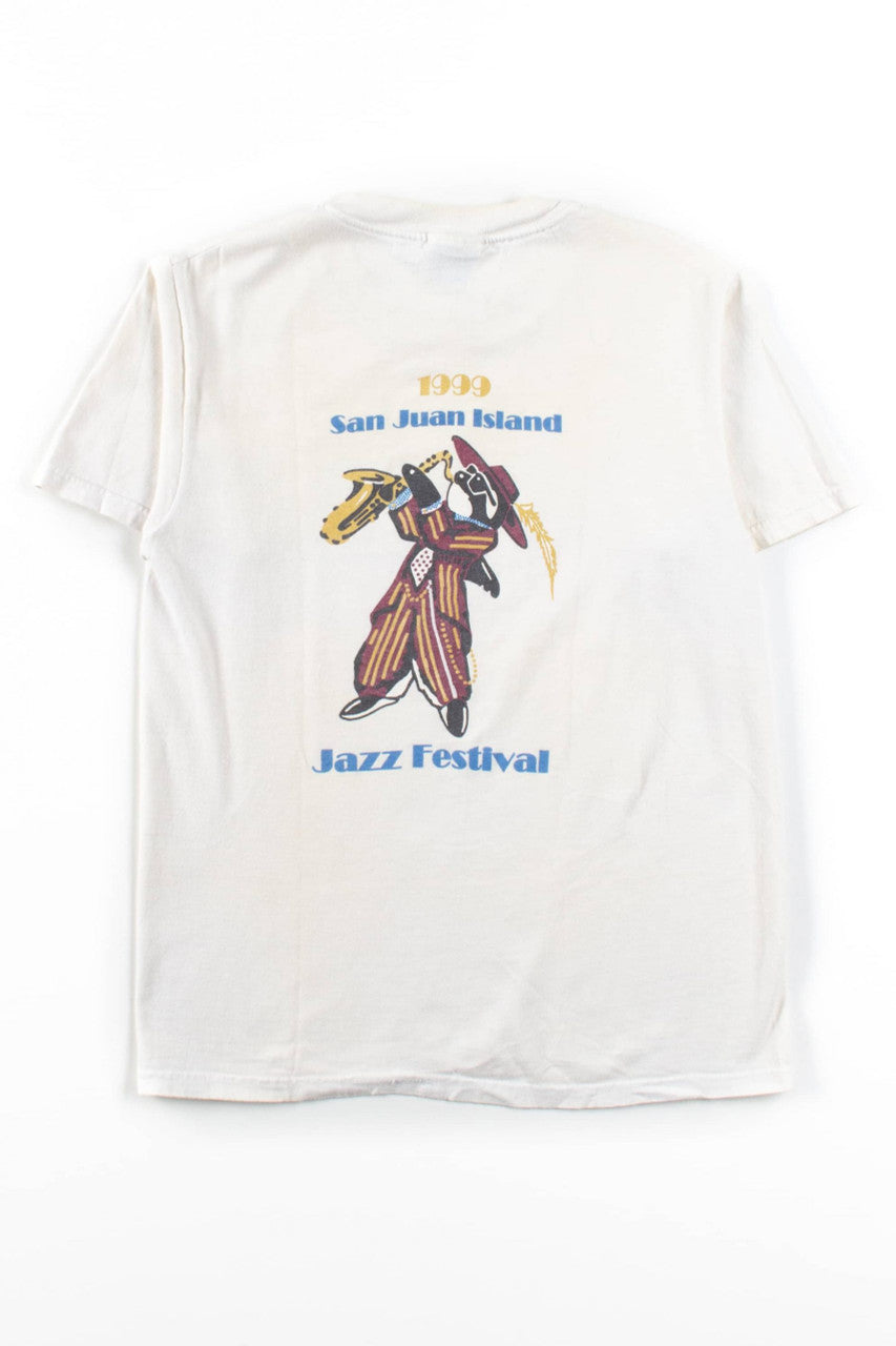 Vintage San Juan Island Jazz Festival T-Shirt (1999)