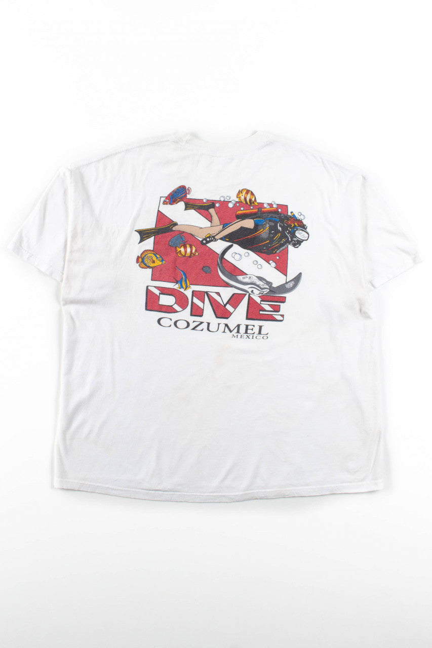 Vintage Cozumel Scuba T-Shirt