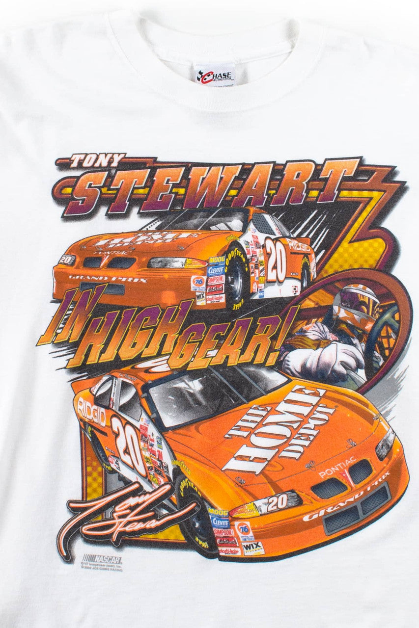 Tony Stewart In High Gear Long Sleeve T-Shirt