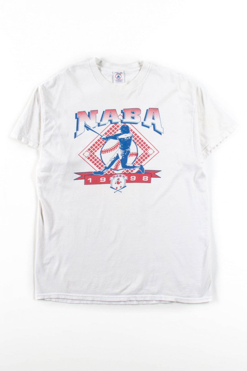 Vintage NABA Baseball T-Shirt (1998)
