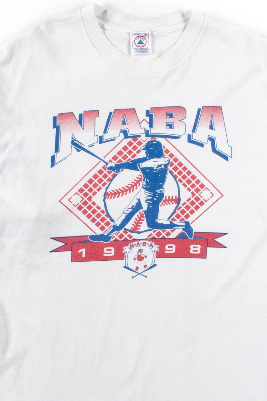 Vintage NABA Baseball T-Shirt (1998)