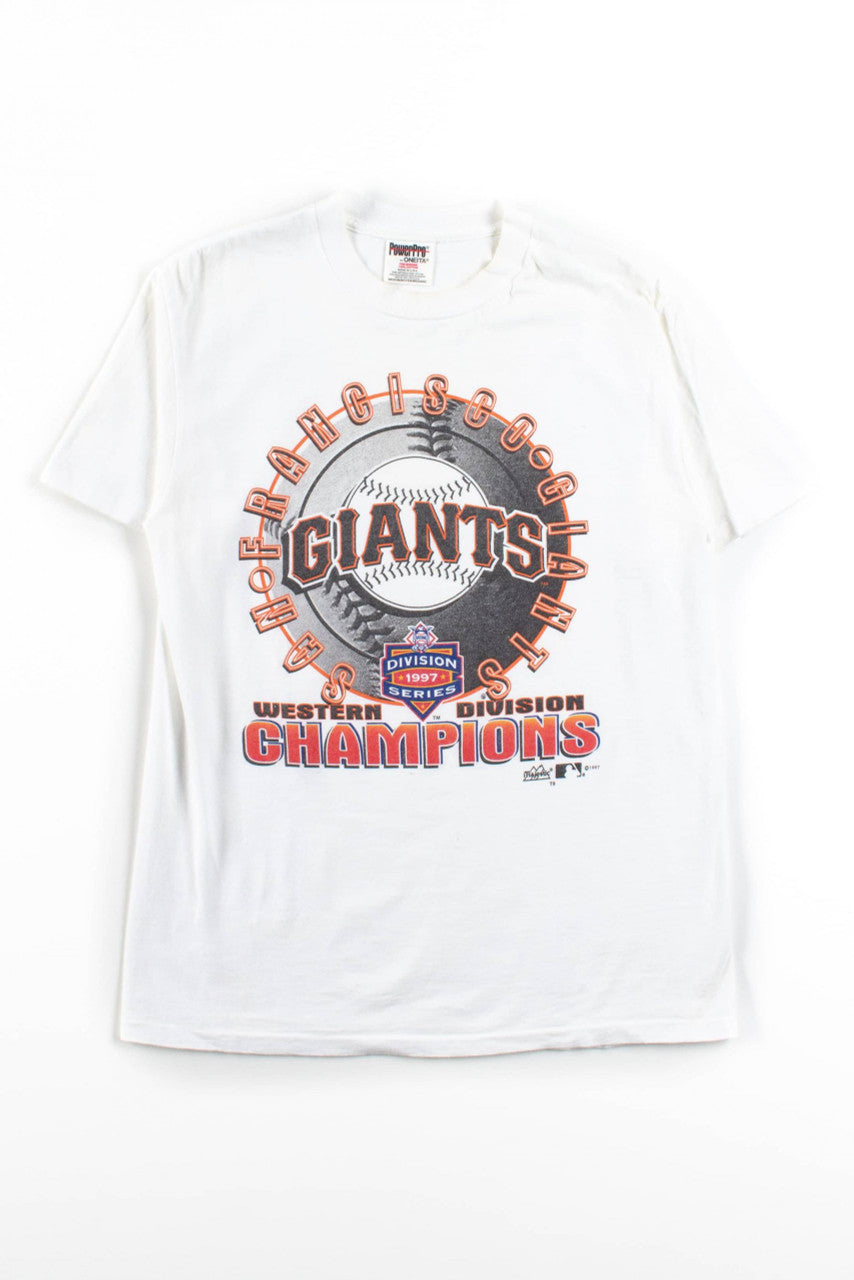 Vintage Giants Western Division Champions T-Shirt (1997)
