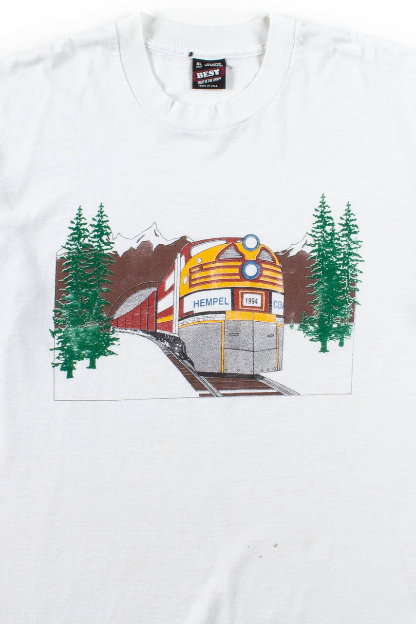 Vintage Hempel Train T-Shirt (1994)