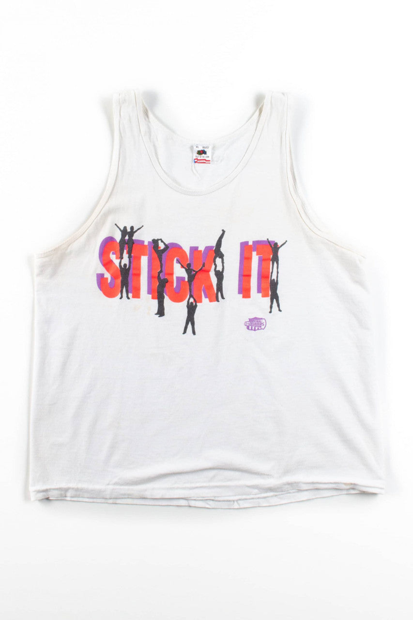 Vintage Stick It Cheerleader Tank