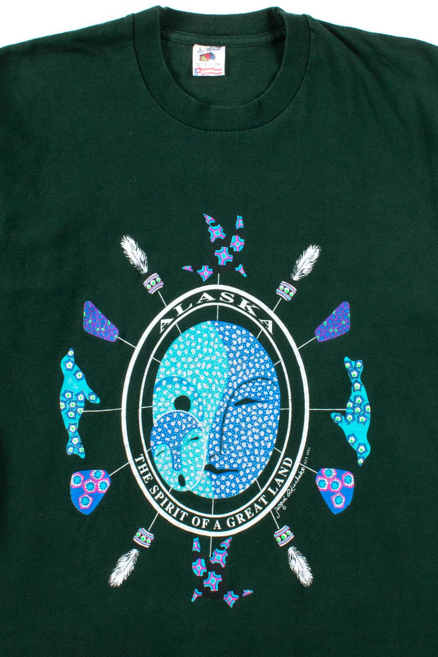 Vintage Alaska Spirit Of A Great Land T-Shirt (1993)