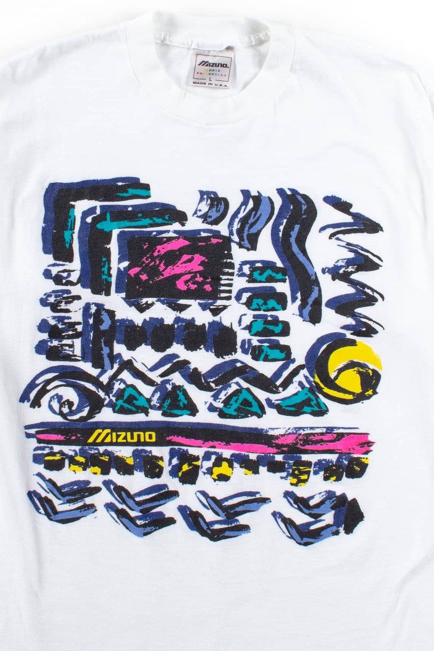 Vintage Abstract Mizuno T-Shirt