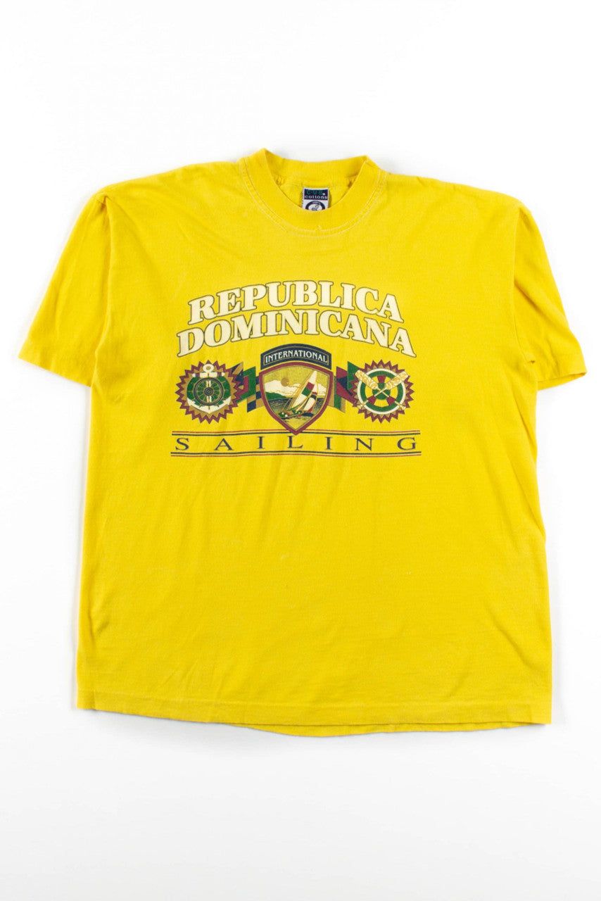 Republica Dominicana Sailing Vintage T-Shirt
