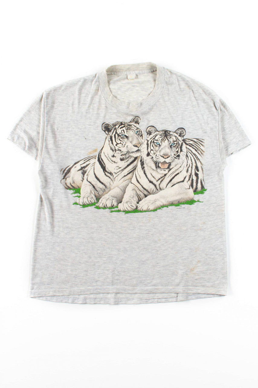 Vintage White Tigers T-Shirt (1989)