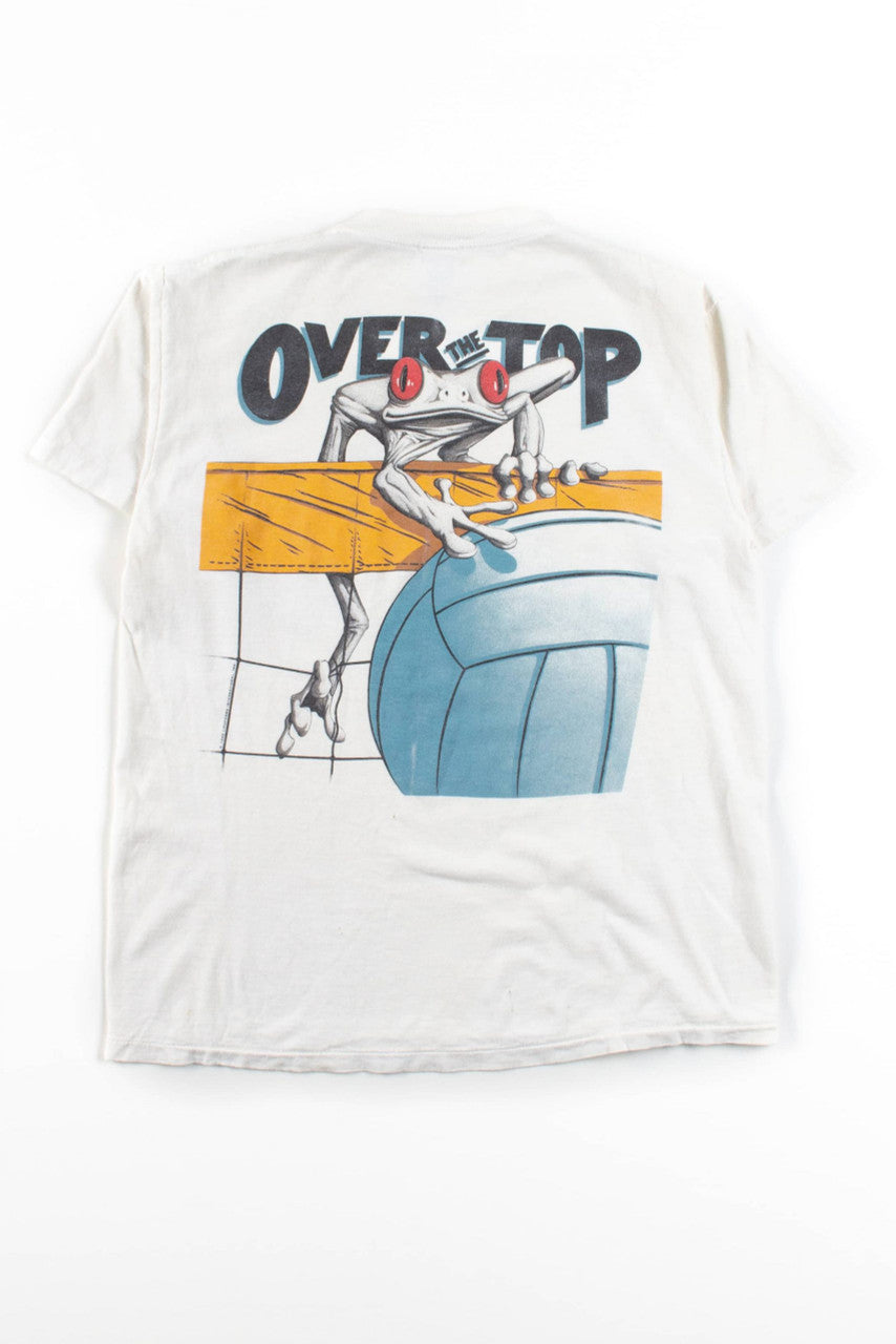 Vintage Over The Top Volleyball T-Shirt