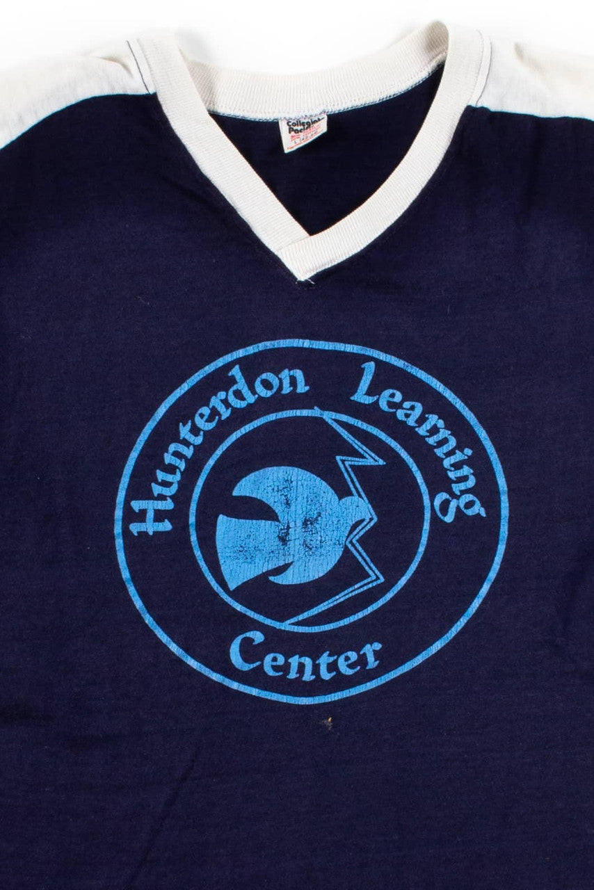 Hunterdon Learning Center Vintage V-Neck T-Shirt