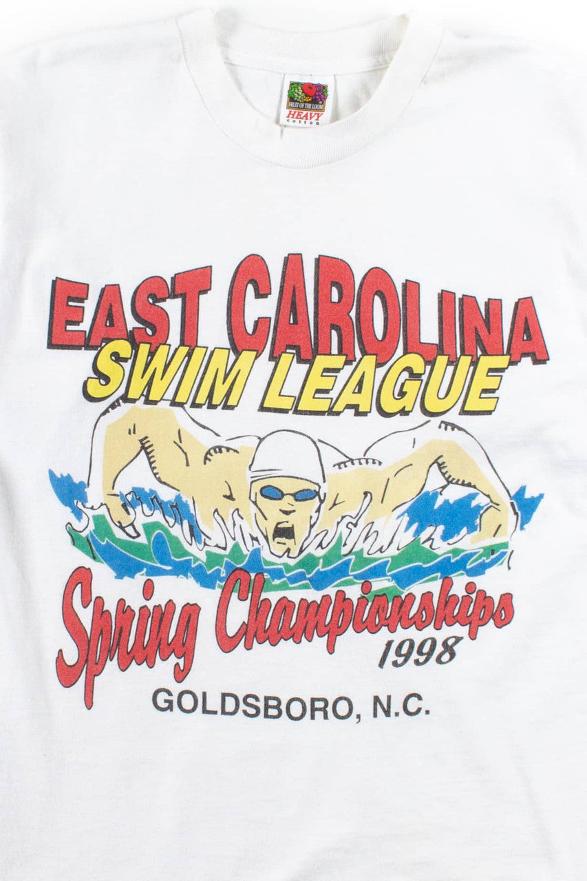 Vintage East Carolina Swim League T-Shirt (1998)