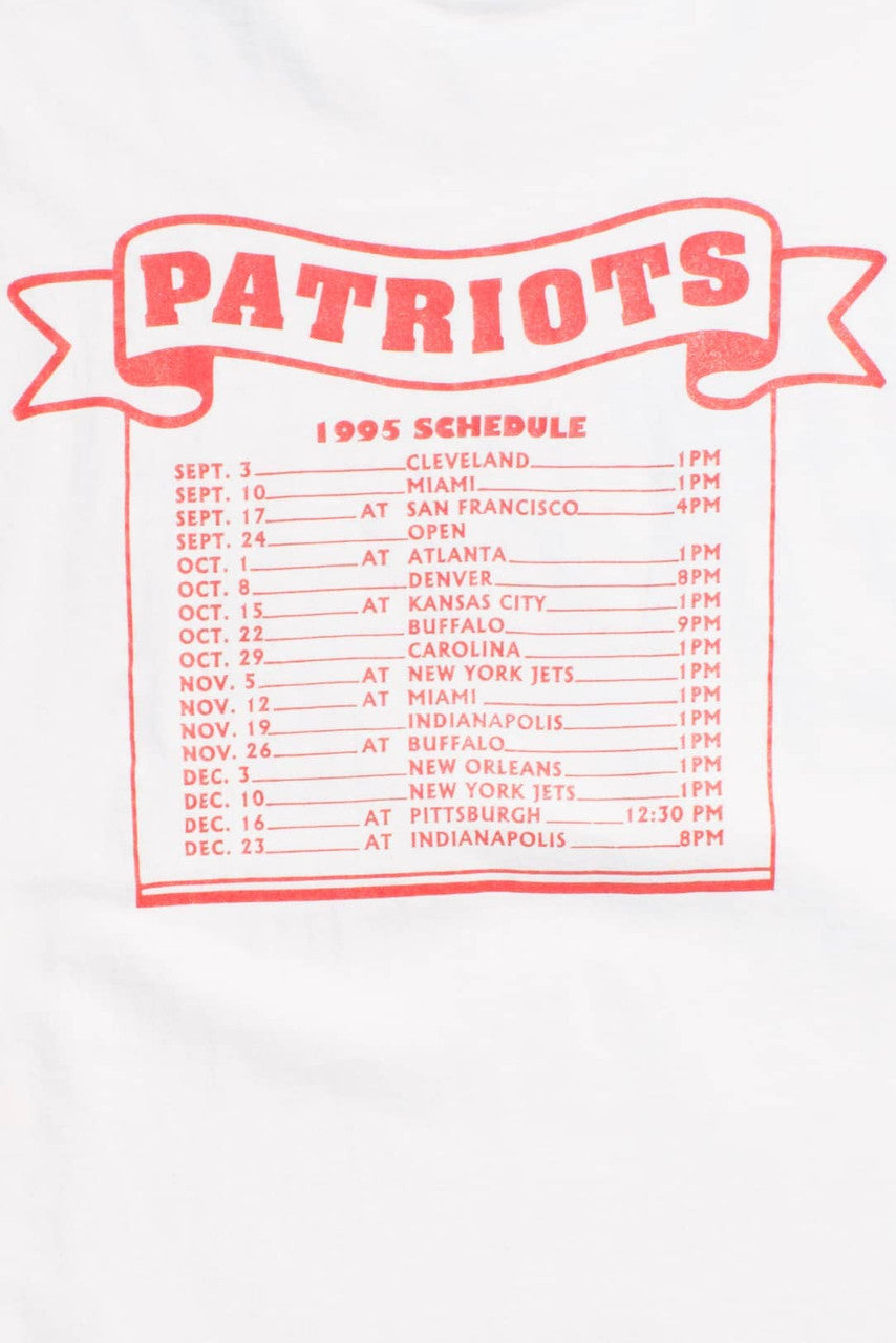 Vintage New England Patriots T-Shirt (1996)