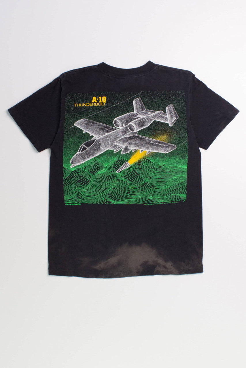 Vintage Thunderbolt Aircraft T-Shirt (1988)