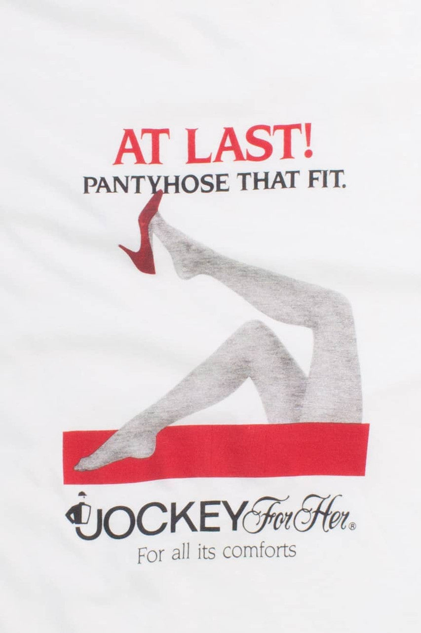 Vintage Jockey Pantyhose T-Shirt (1990s)