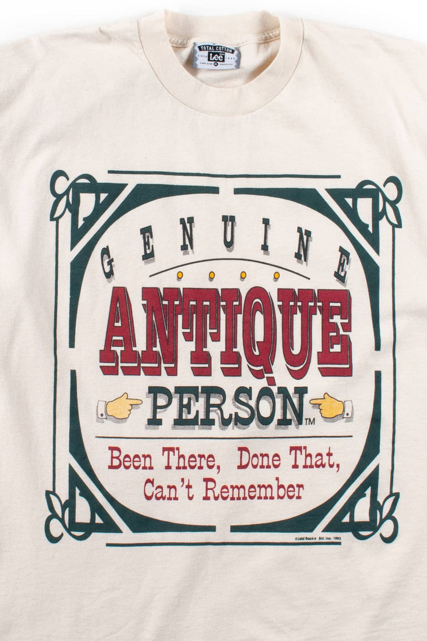 Genuine Antique Person Vintage T-Shirt (1993)