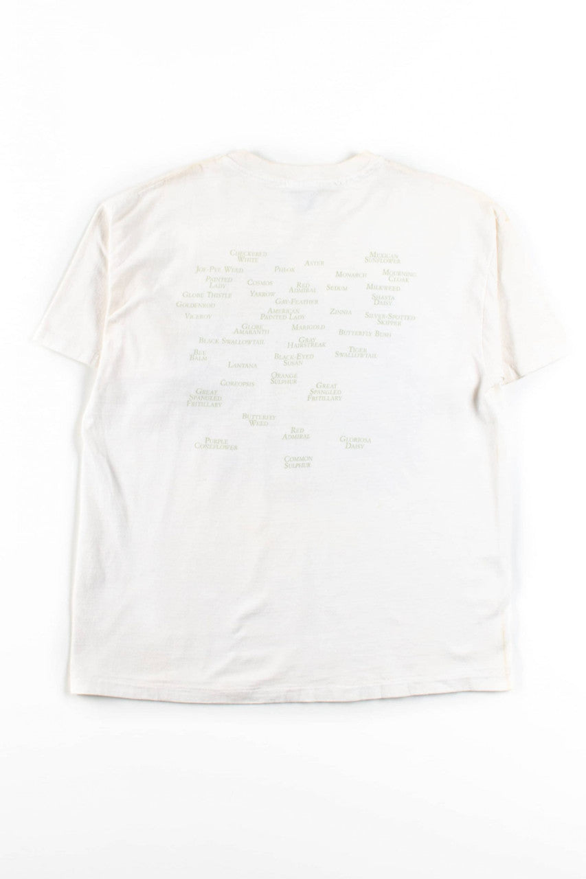 VintageButterfly Garden T-Shirt (1993)