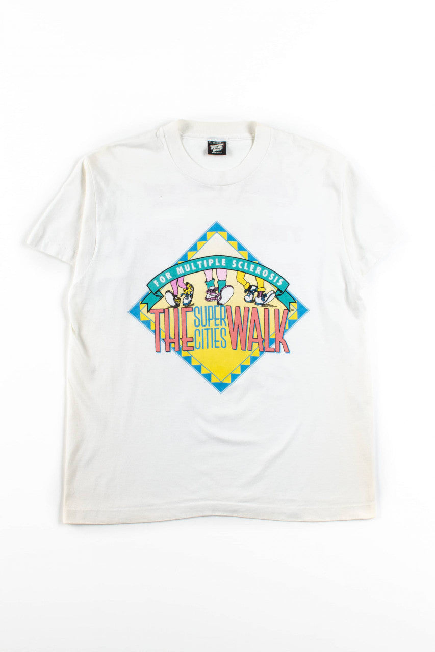 Vintage Super Cities Walk T-Shirt