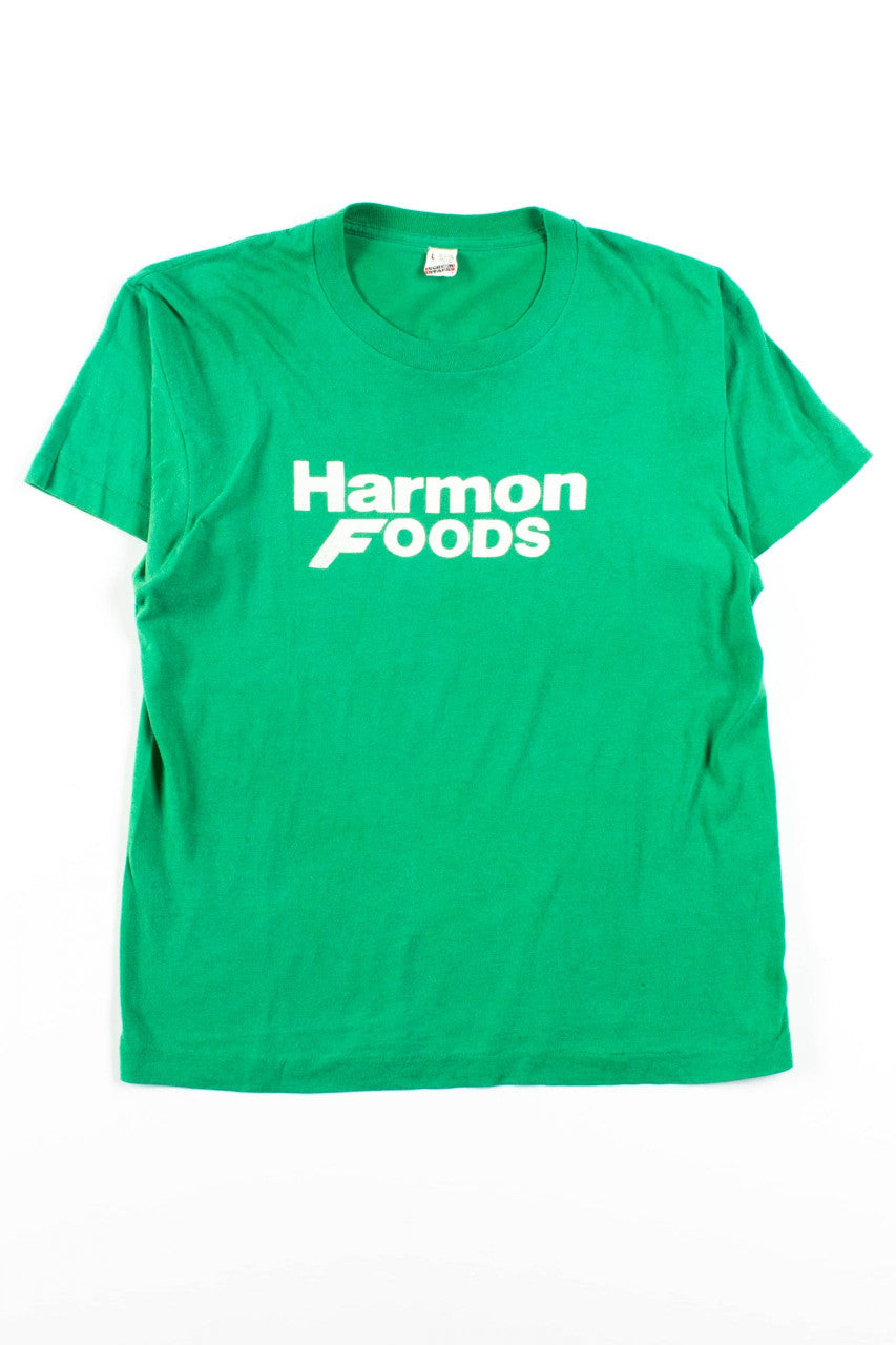 Vintage Harmon Foods Softball T-Shirt (1980s)