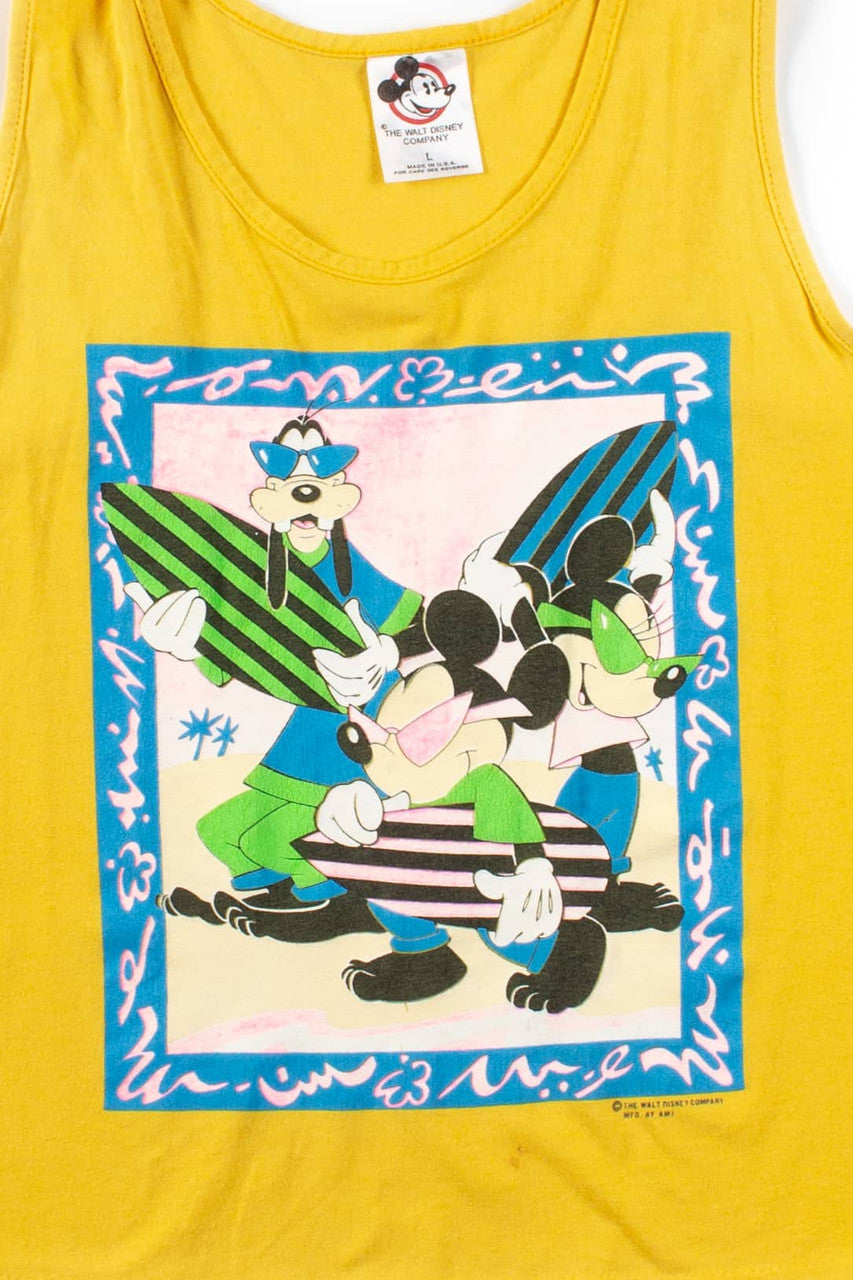 Vintage Mickey & Friends Surf Tank
