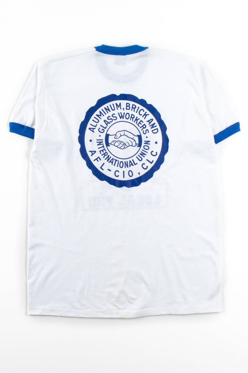 Vintage AFL-CIO Local 790 Ringer T-Shirt