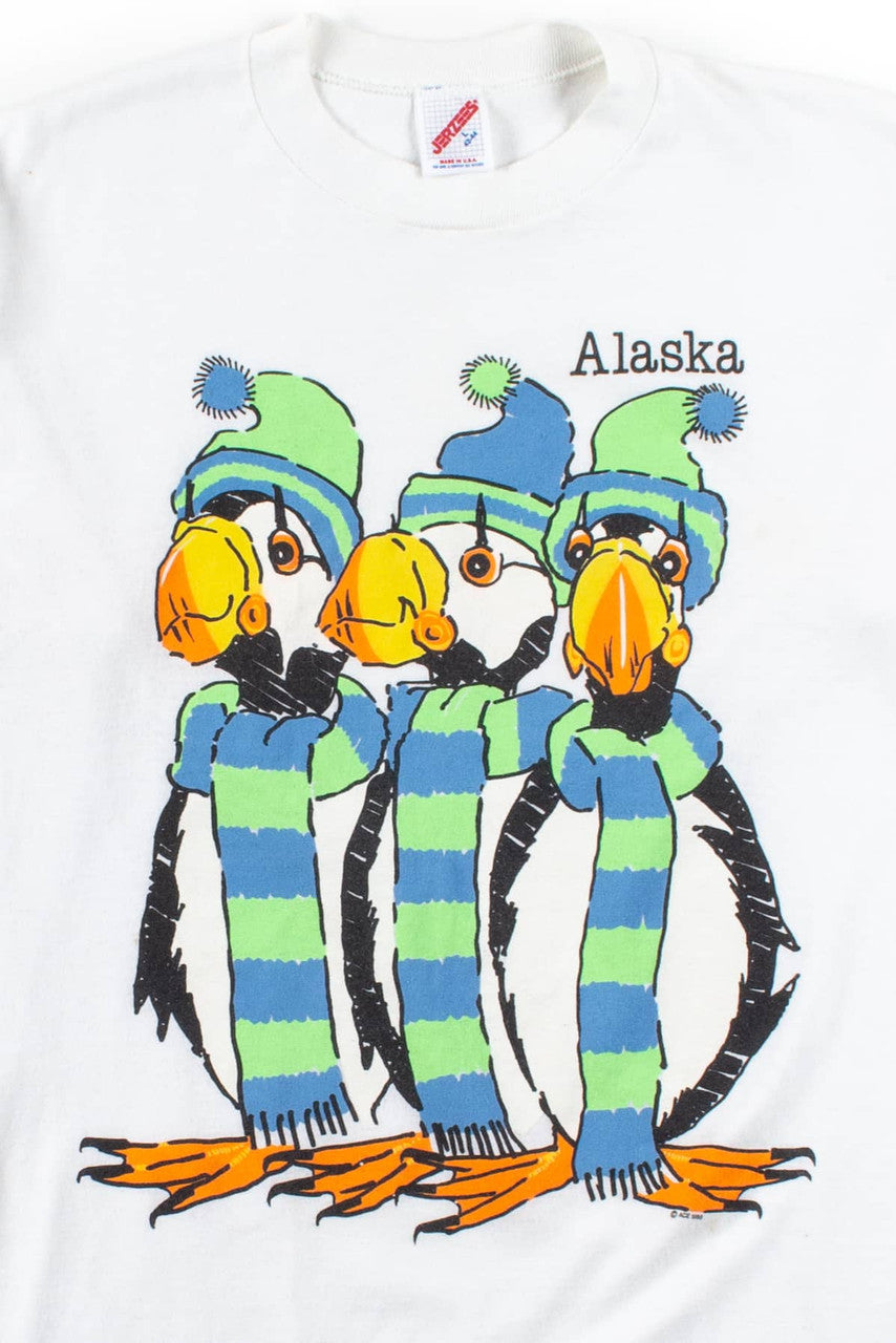 Vintage Alaska Penguins T-Shirt (1988)