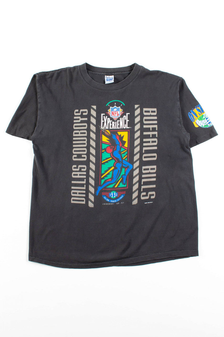 Vintage Super Bowl XXVII NFL Experience T-Shirt (1993)