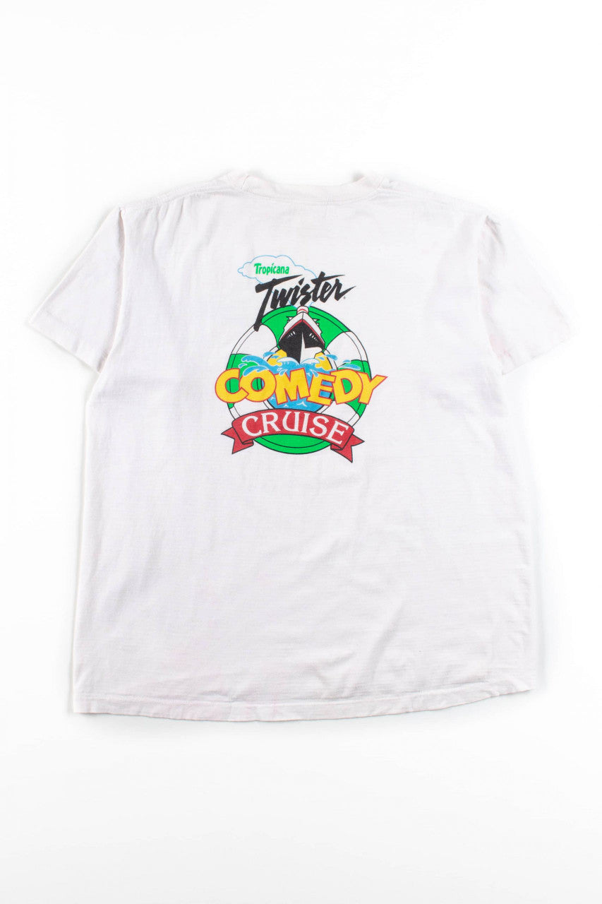 Vintage Tropicana Twister Comedy Cruise T-Shirt