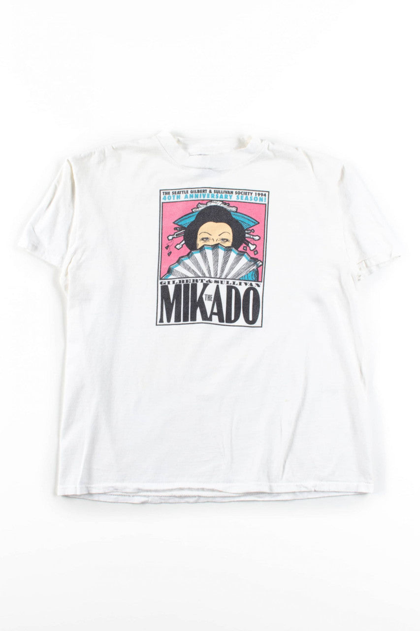 Vintage Seattle Gilbert & Sullivan Society T-Shirt (1994)