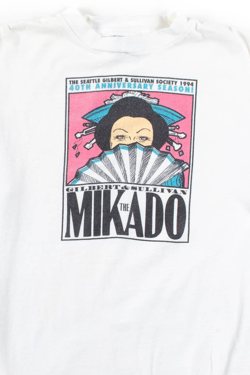 Vintage Seattle Gilbert & Sullivan Society T-Shirt (1994)