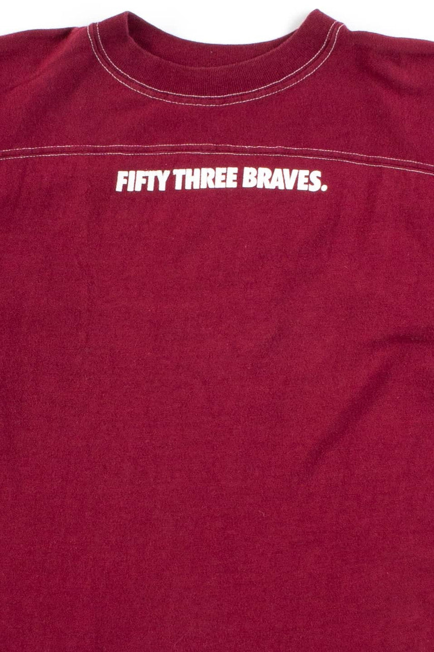 Fifty Three Braves. Vintage T-Shirt