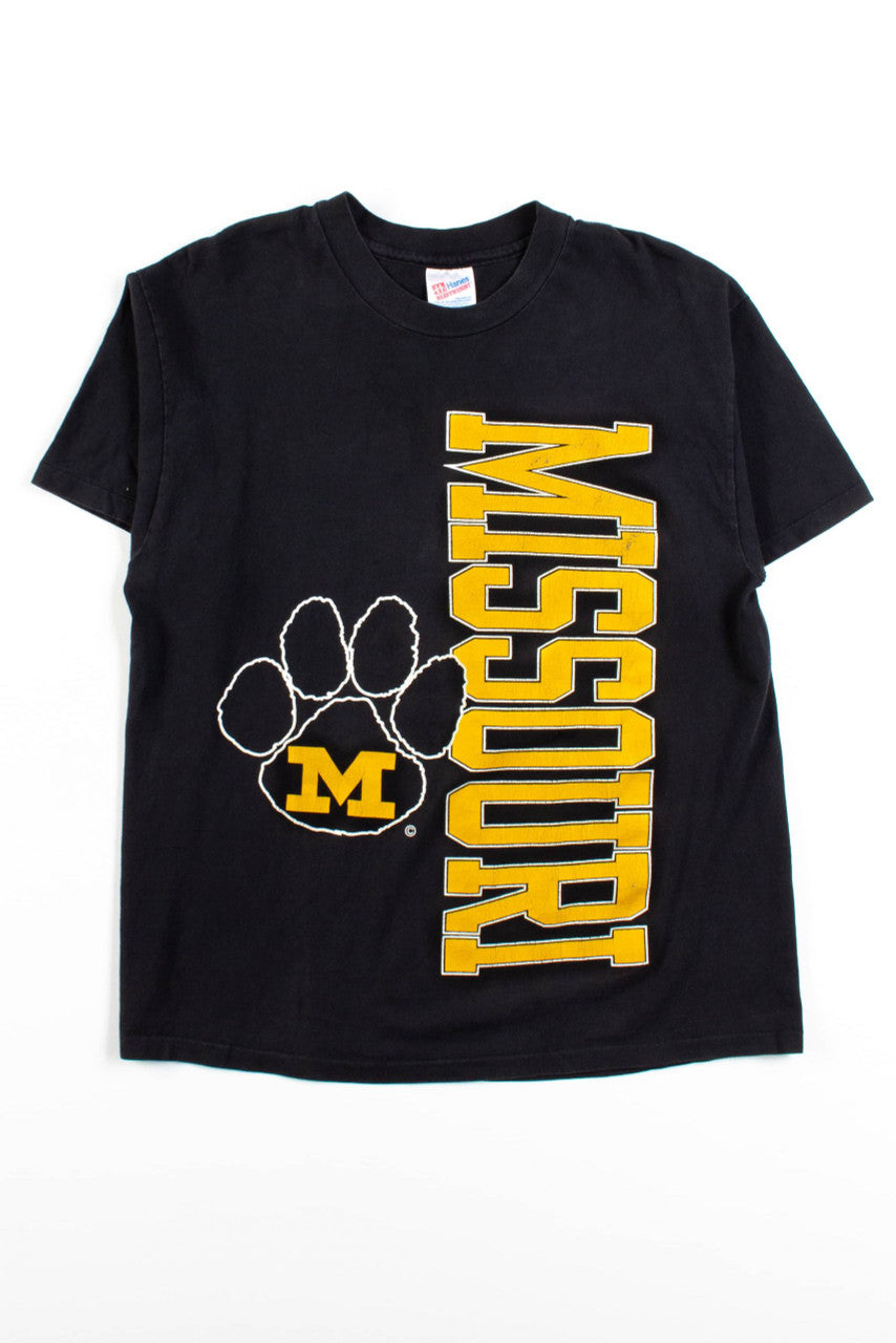 Vintage University Of Missouri Paw T-Shirt