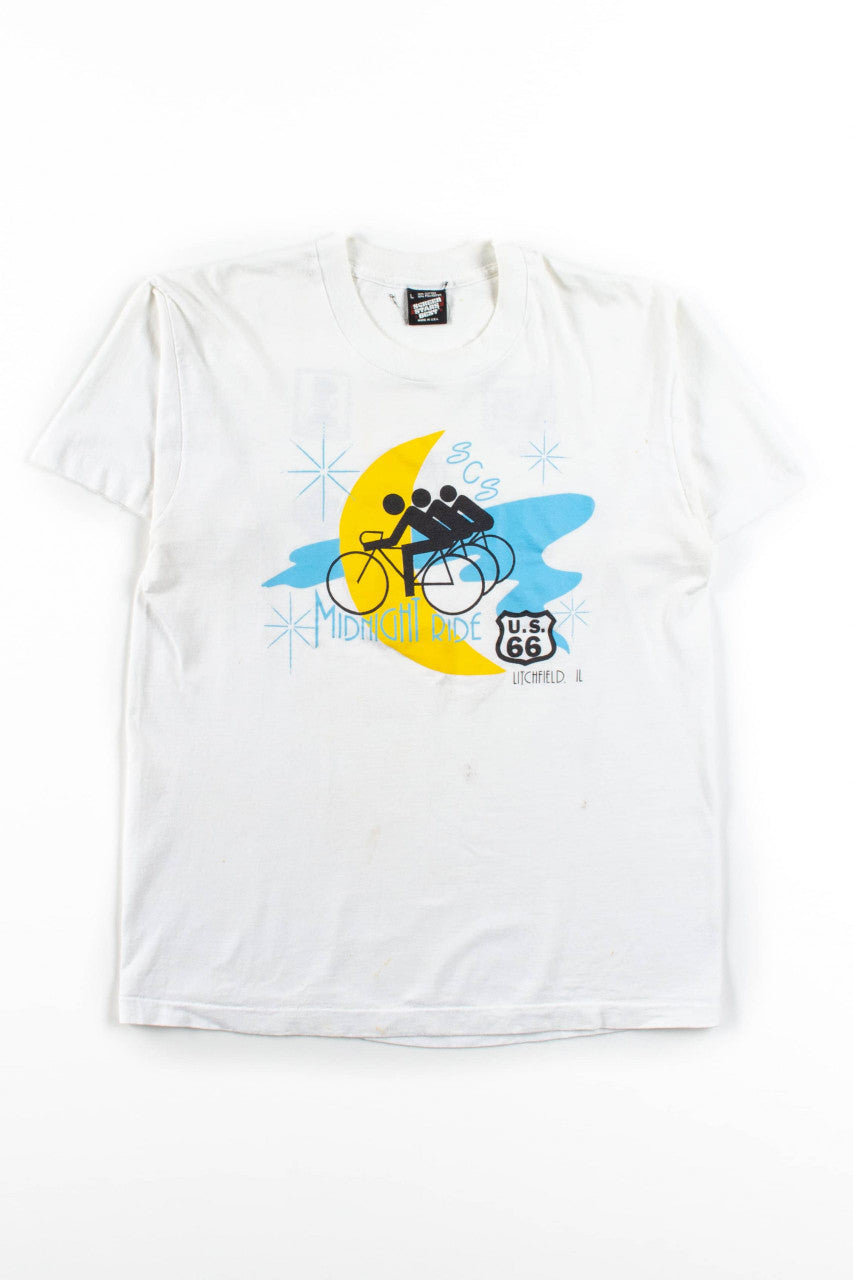 Vintage Midnight Ride US 66 T-Shirt
