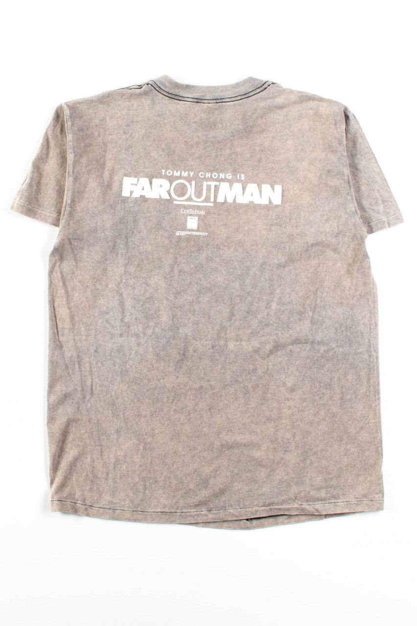 Bad Influence/Far Out Man Vintage Film Promo T-Shirt (1990)