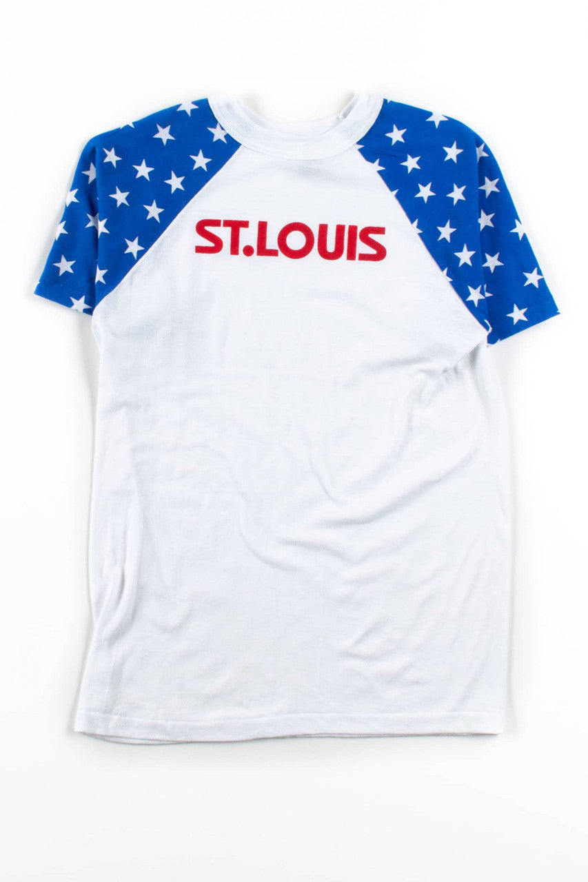 Vintage St. Louis Star Sleeves T-Shirt