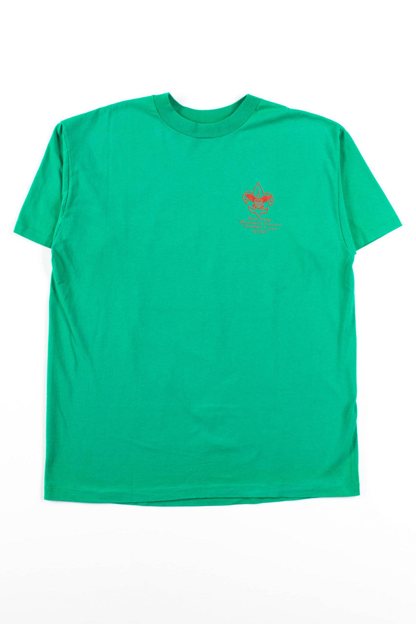 Vintage Blue Ridge Mountains Summer Camp T-Shirt