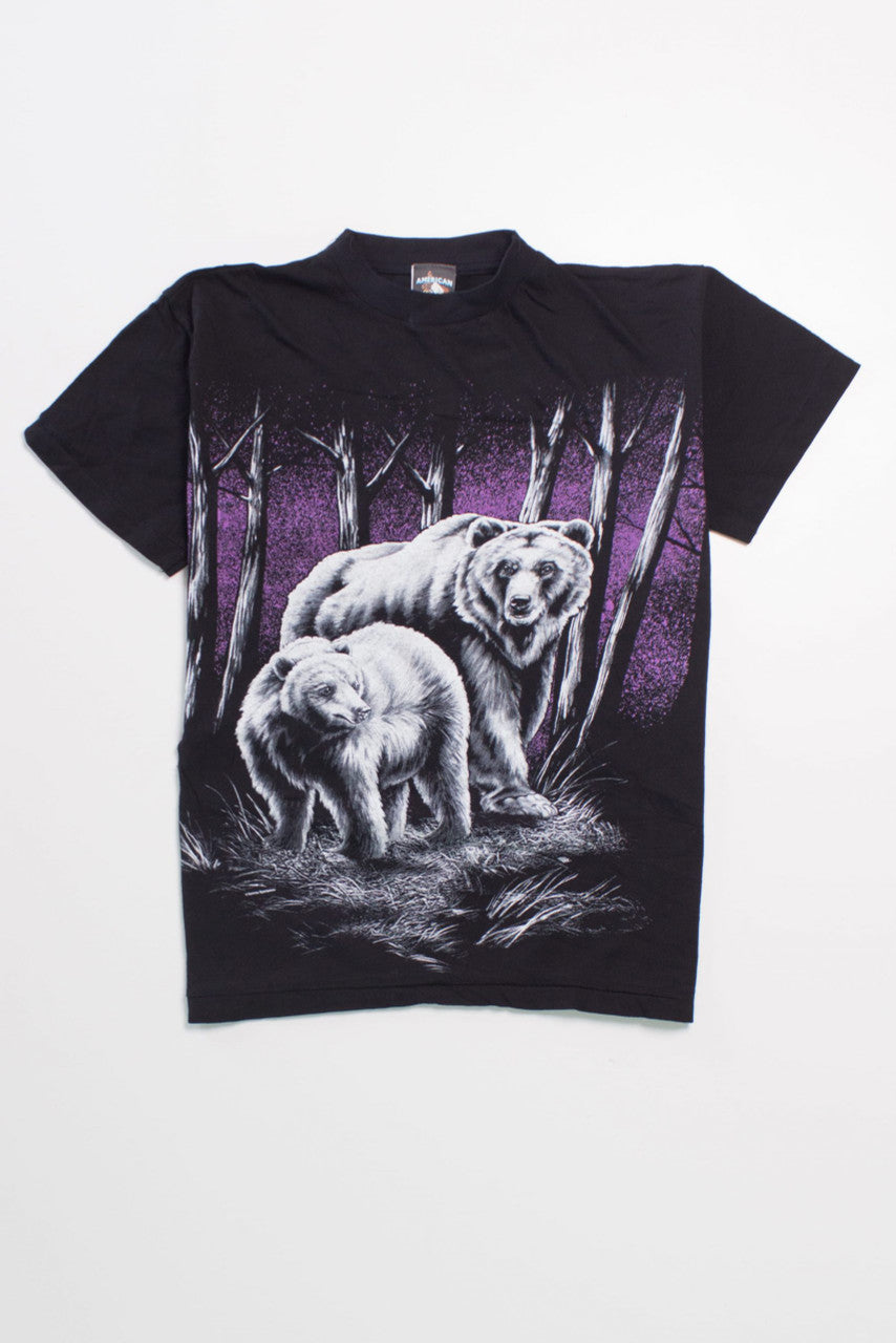 Vintage Double Sided Bear T-Shirt (1980s)