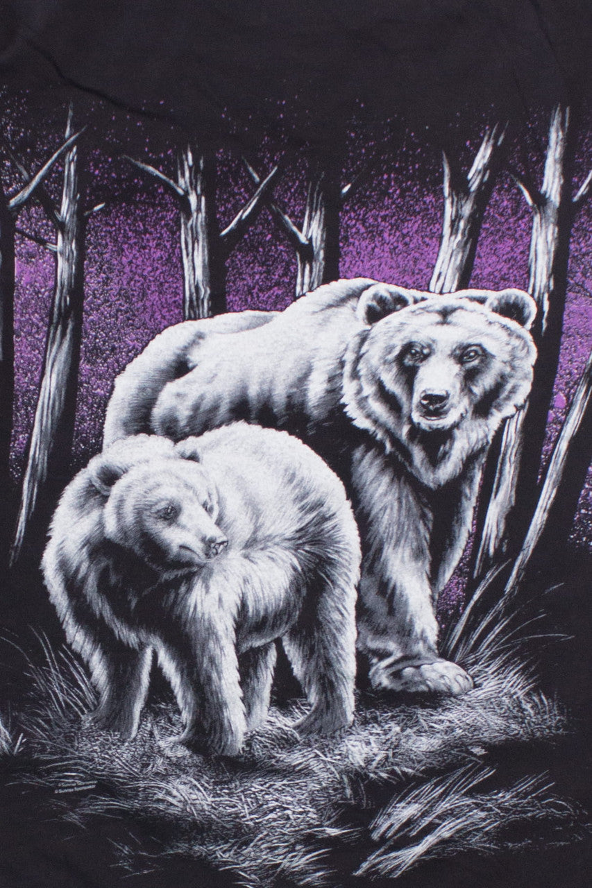 Vintage Double Sided Bear T-Shirt (1980s)